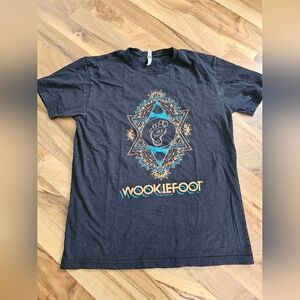 Black Graphic Wookiefoot T-Shirt